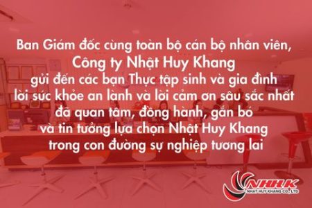 GỬI ĐẾN QUÝ VỊ PHỤ HUYNH VÀ THỰC TẬP SINH THÂN MẾN