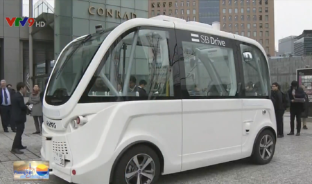 Nhật Bản triển khai xe bus tự lái miễn phí