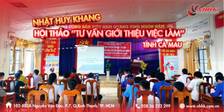 Nhật Huy Khang tham gia Hội thảo Tư vấn – Giới thiệu việc làm cho người lao động Huyện Trần Văn Thời