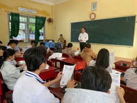 Nhật Huy Khang tư vấn các trường THPT tại tỉnh Đồng Tháp