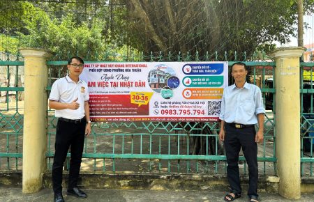 Nhật Huy Khang Vĩnh Long cùng Xã Hòa Thuận lan tỏa thông tin chuyển đổi số và kết nối cơ hội việc làm tại Nhật Bản
