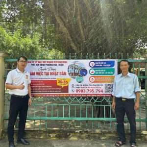 Nhật Huy Khang Vĩnh Long cùng Xã Hòa Thuận lan tỏa thông tin chuyển đổi số và kết nối cơ hội việc làm tại Nhật Bản