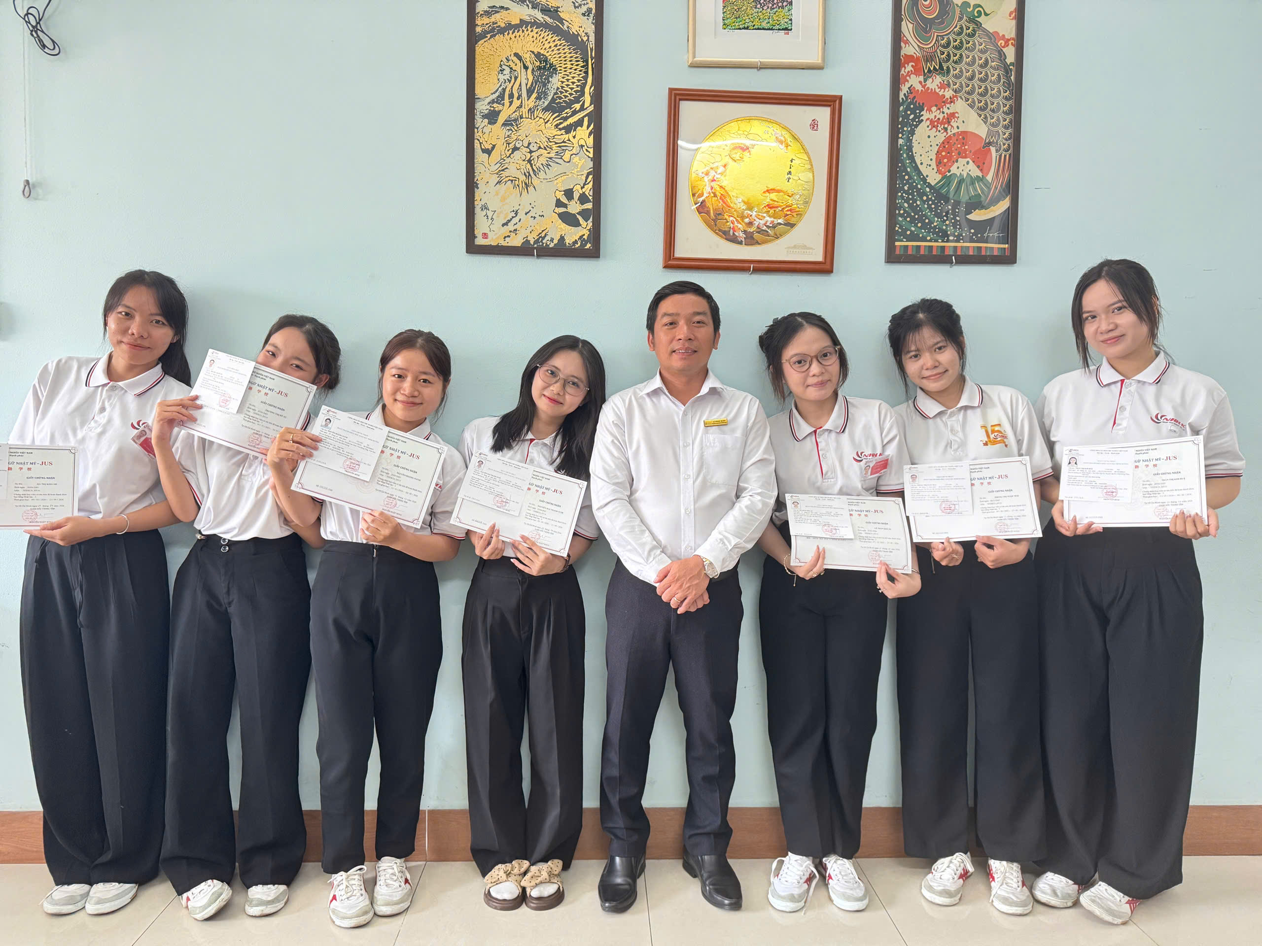 Hoàn thành khóa học – Sẵn sàng cho hành trình mới tại Nhật Bản