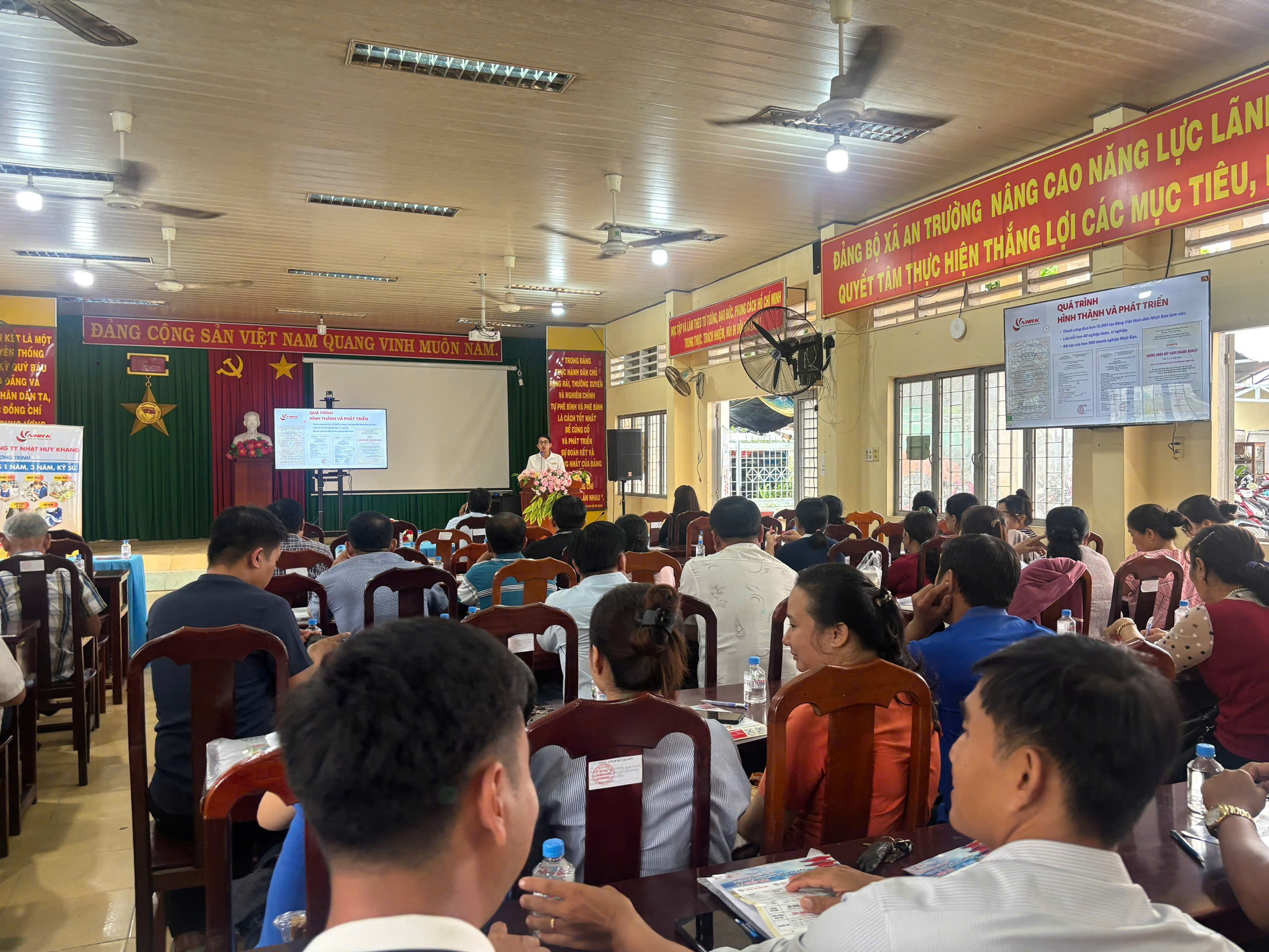 Nhật Huy Khang Vĩnh Long kết nối, tư vấn cơ hội việc làm tại Nhật Bản đến bà con tại Xã An Trường