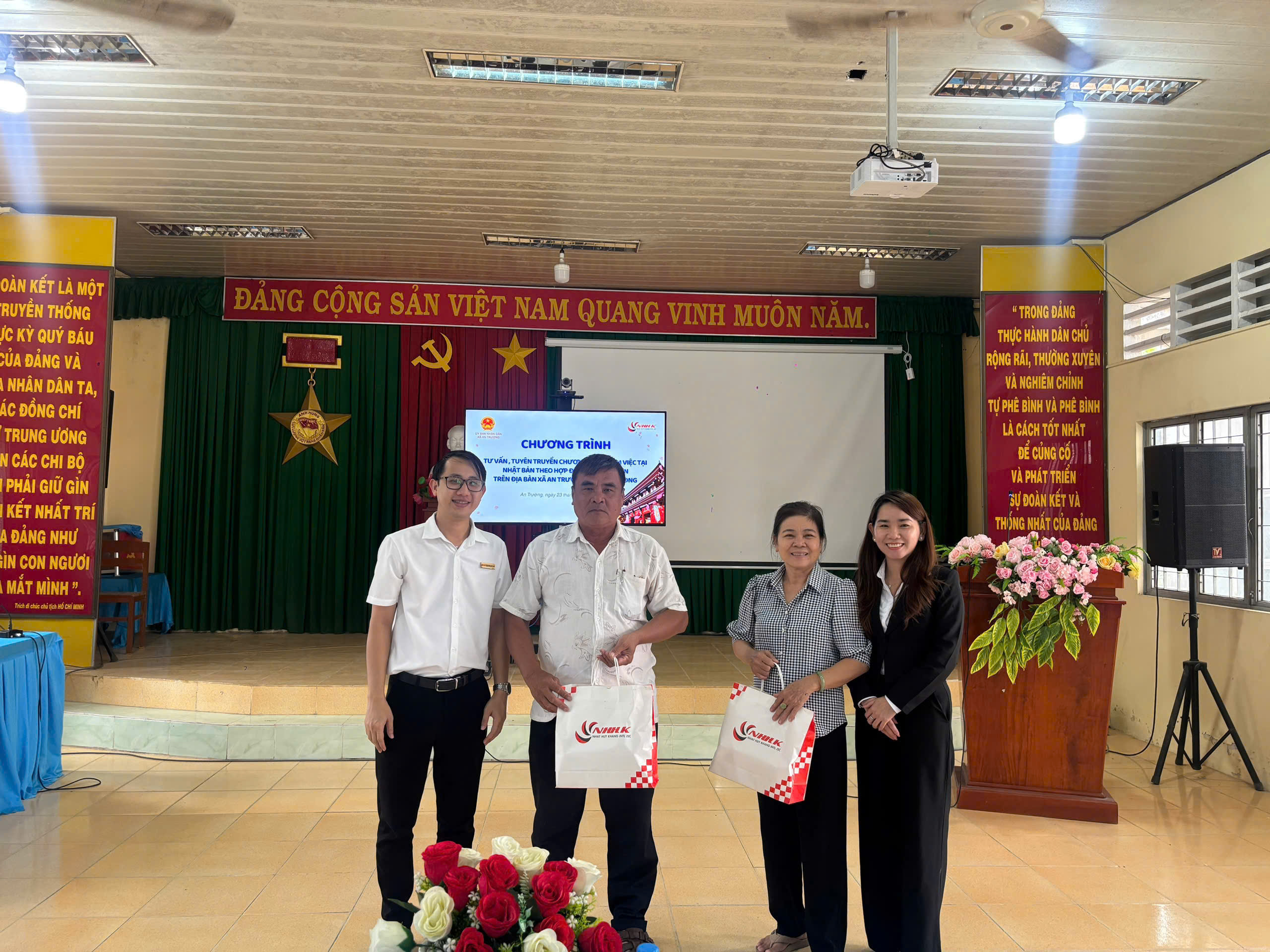 Nhật Huy Khang Vĩnh Long kết nối, tư vấn cơ hội việc làm tại Nhật Bản đến bà con tại Xã An Trường