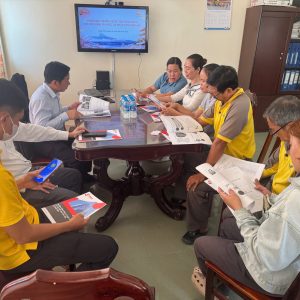 Nhật Huy Khang Đồng Tháp phối hợp cùng Bưu Điện Đồng Tháp training tư vấn cho cán bộ, nhân viên