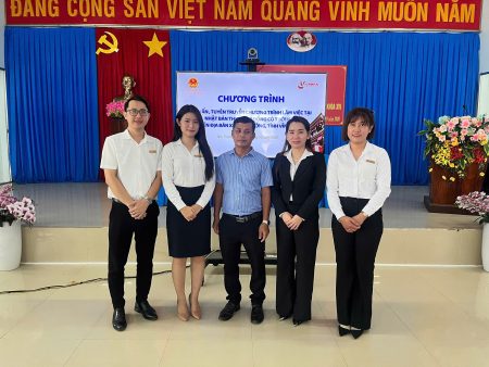 Nhật Huy Khang Vĩnh Long đến với Xã Nhị Trường – Lan tỏa cơ hội việc làm tại Nhật Bản